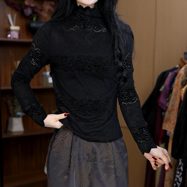 0890-25 新款时尚休闲打底上衣