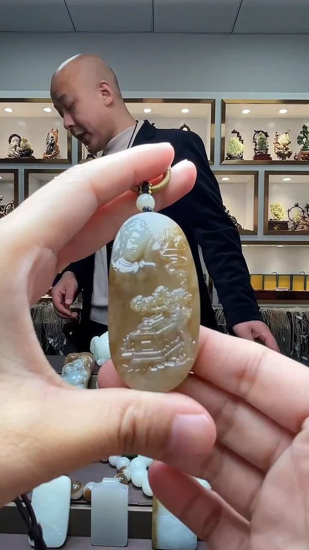 【闪购商品】和田玉颈饰未镶嵌苏