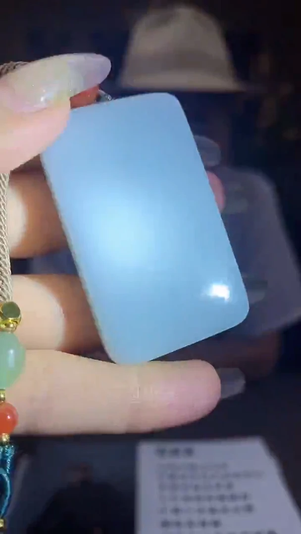 和田玉未镶嵌颈饰C489