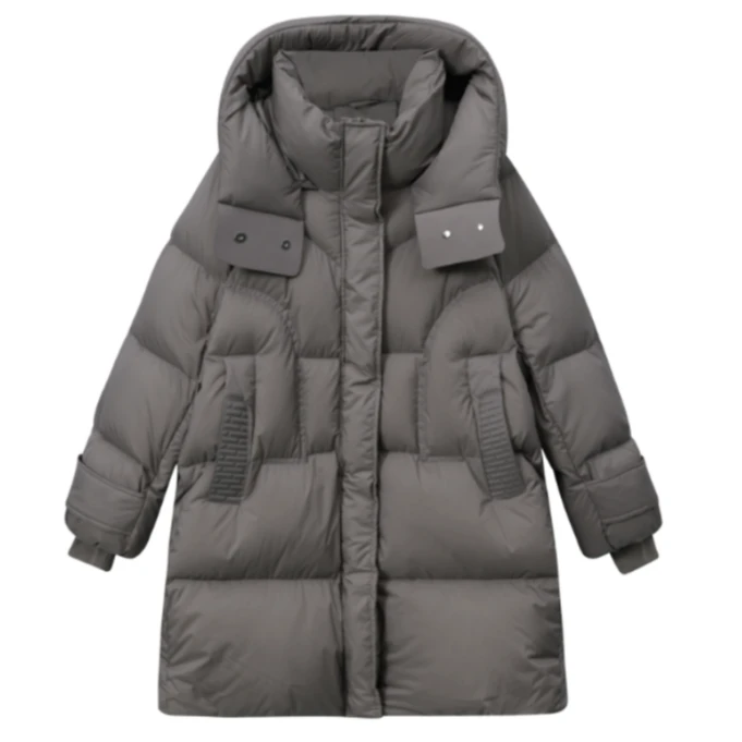 冬季连帽外套休闲百搭时尚保暖羽绒服519