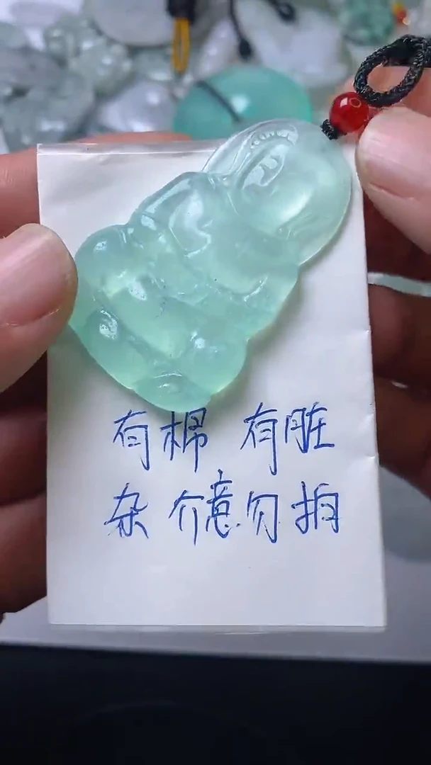 颈饰未镶嵌翡翠含赠品绳子发货多样性GY0.5