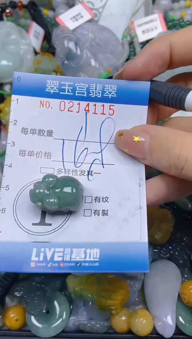 颈饰未镶嵌翡翠闪购C0214115