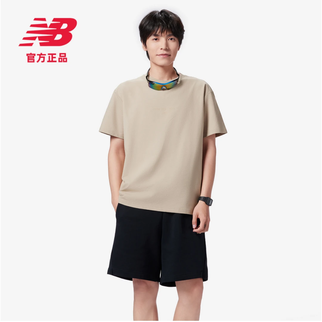【618提前享】New Balance官方正品新款男时尚舒适短袖T恤AMT41653