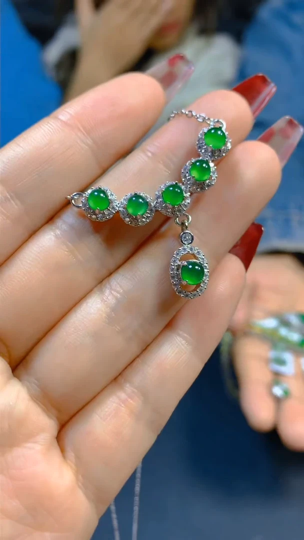 【闪购商品】翡翠项链未镶嵌0514926811多样性发一