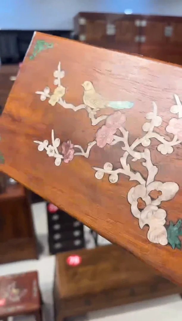 【闪购商品】木木艺28喜鹊登梅大翻盖盒128.888