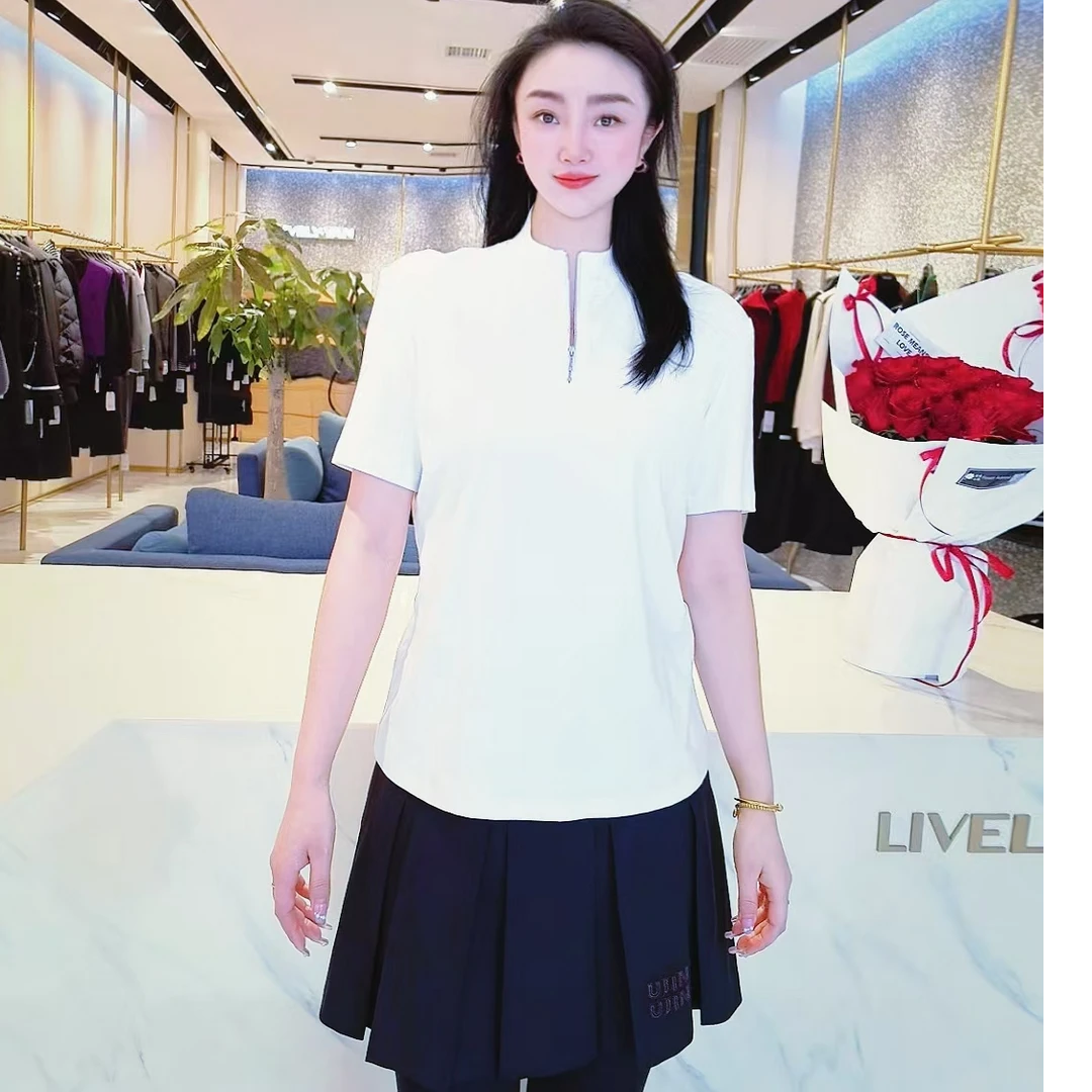 俪妍【LIVELY.YAN】25春季新款T恤31477休闲百搭