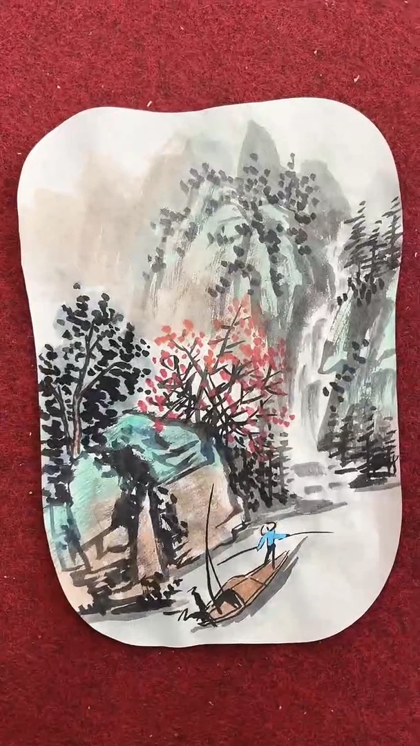 国画卢少波/国画/画心