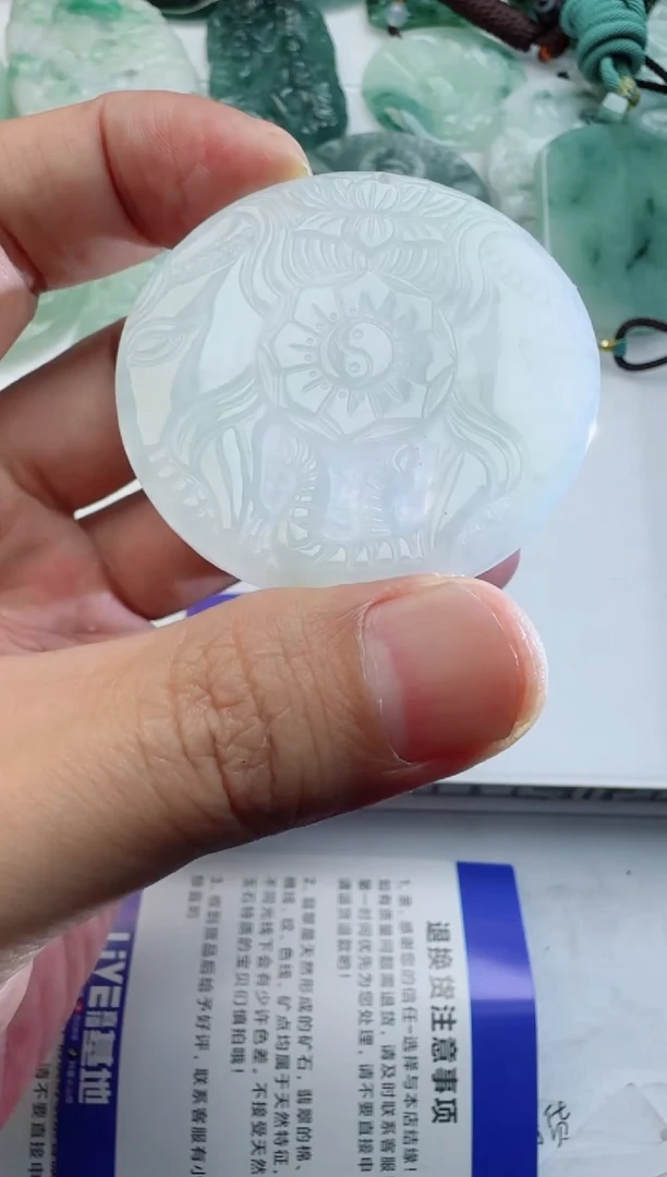 【闪购商品】翡翠颈饰未镶嵌多样性随机发其一