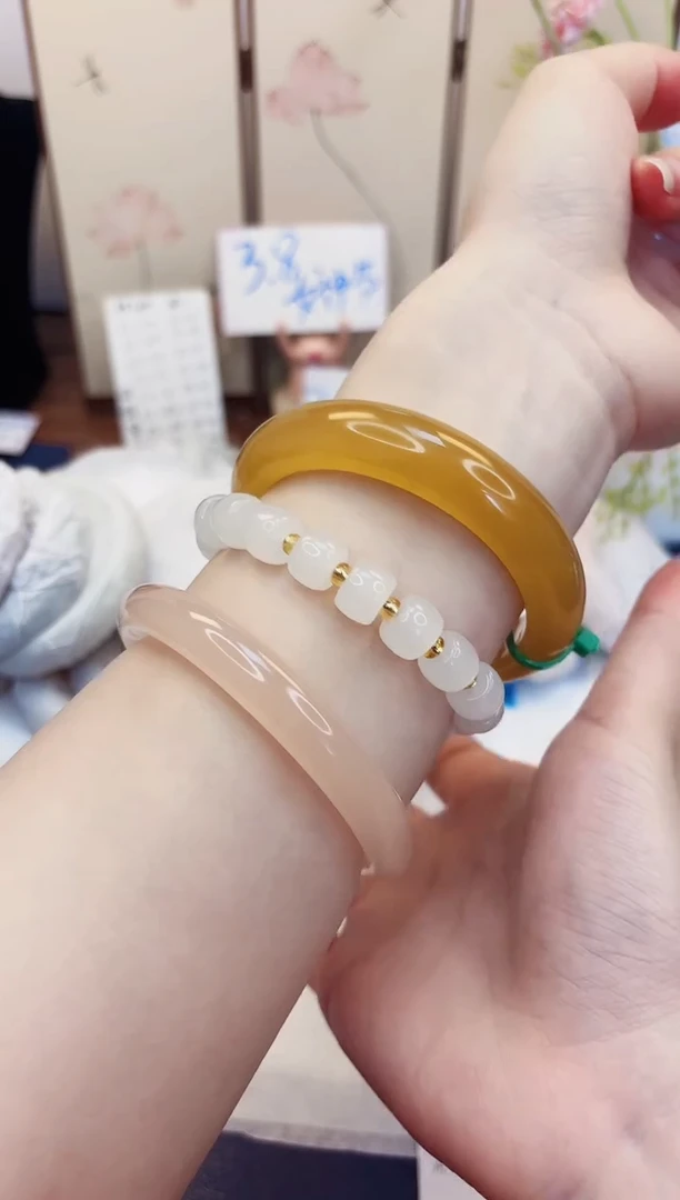 【闪购商品】石英质玉手镯未镶嵌106-财气镯-圈口59