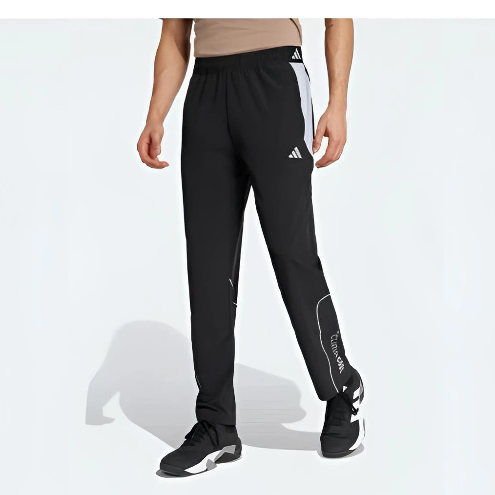 【滔搏联动】adidas阿迪达斯TECH APP R-PANT男子黑色长裤JX0044