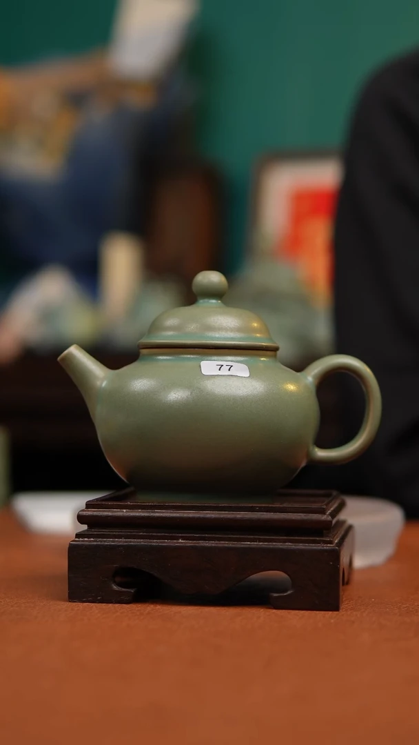 【闪购商品】瓷片原产地原矿柴烧壶微瑕福利