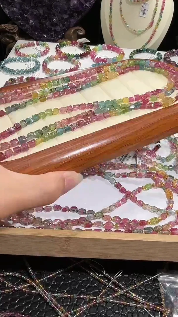 项链未镶嵌碧玺多样性发其一