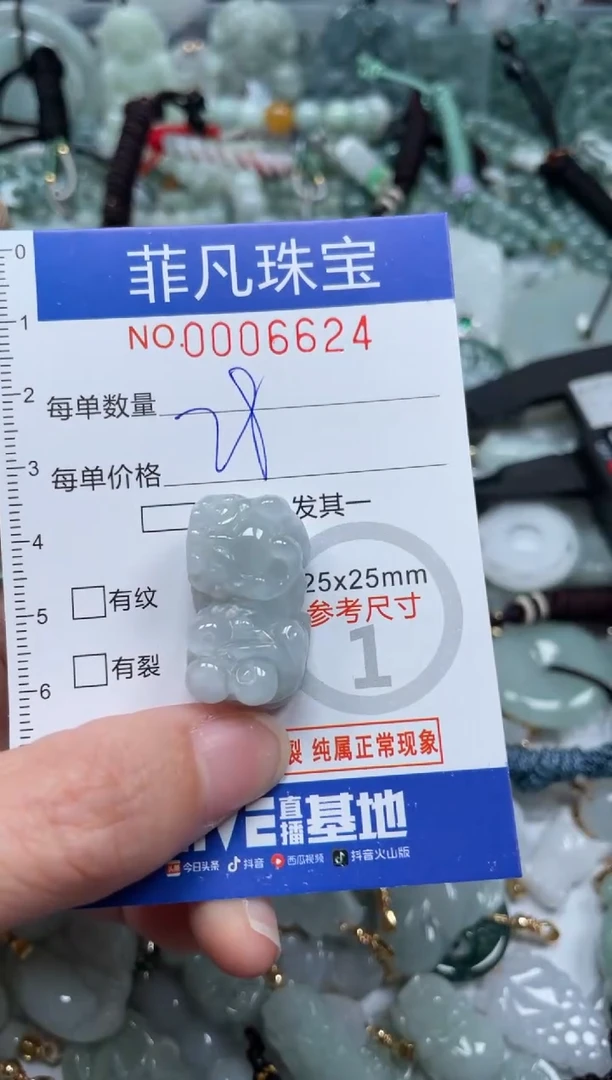 【闪购商品】翡翠颈饰未镶嵌00..6624