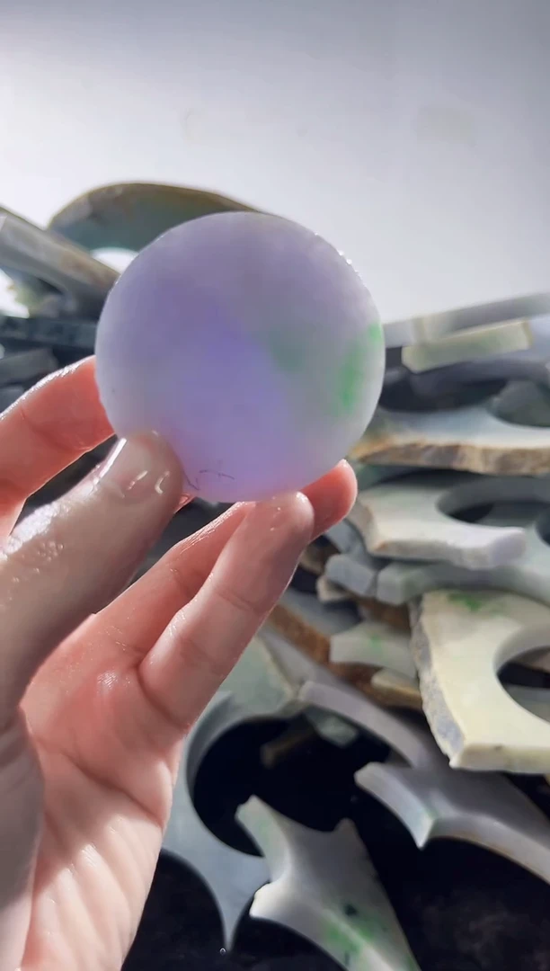 裸石翡翠缅甸翡翠A货文6205