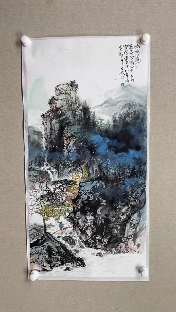 国画100*50 莫双发莫双发莫双发莫双发莫双发