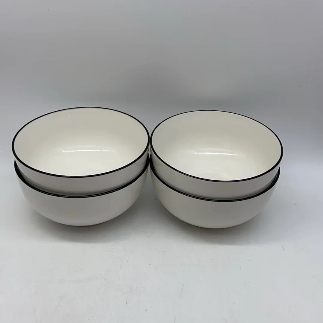 5876（口径15.5 高7.5）陶瓷米饭碗B500