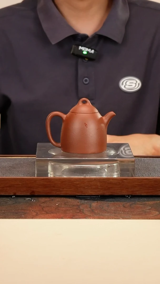 茶壶紫砂秦权壶头槽清150cc内推孔