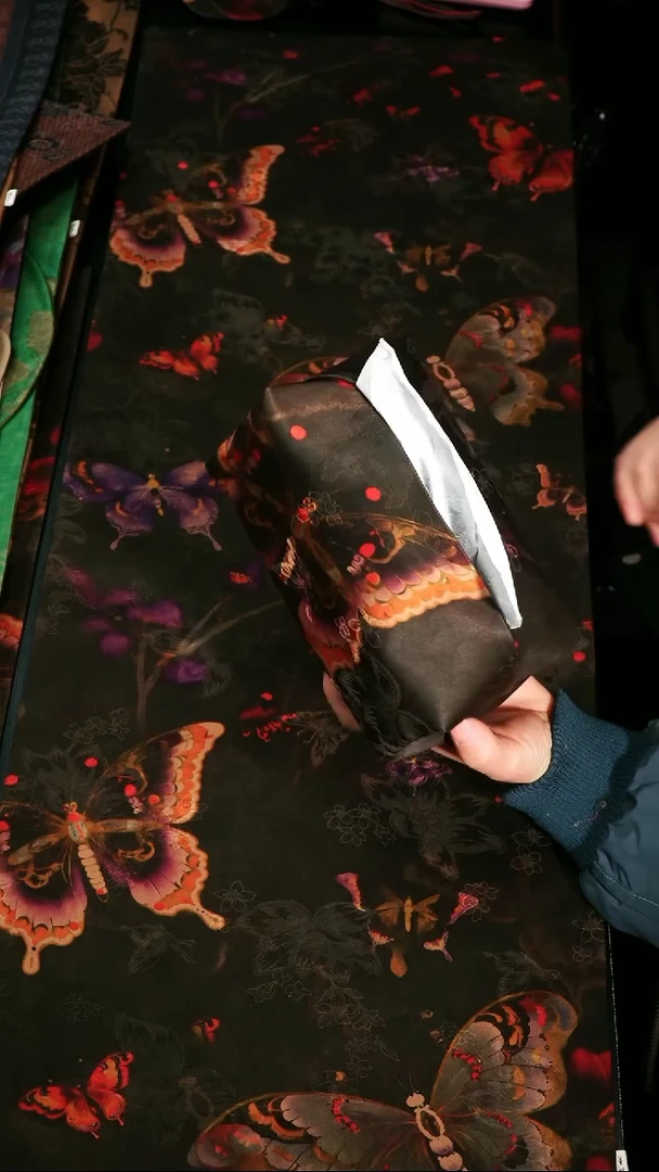 喜见造物布艺尺寸纸巾袋