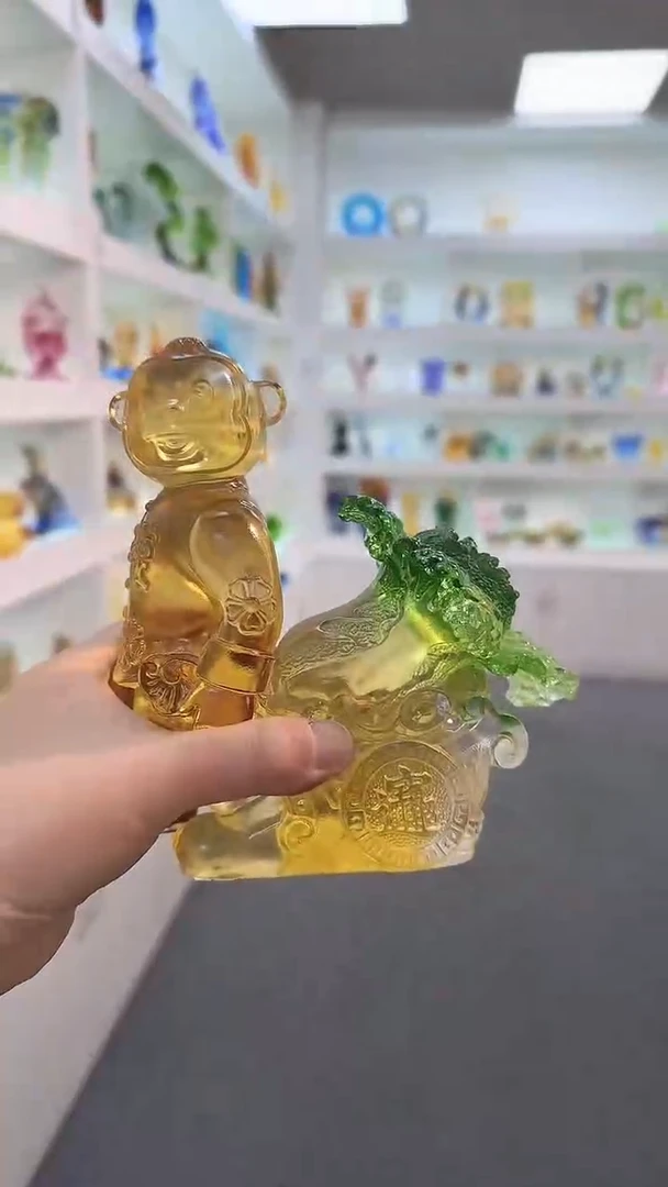 手工艺品琉璃满载而归