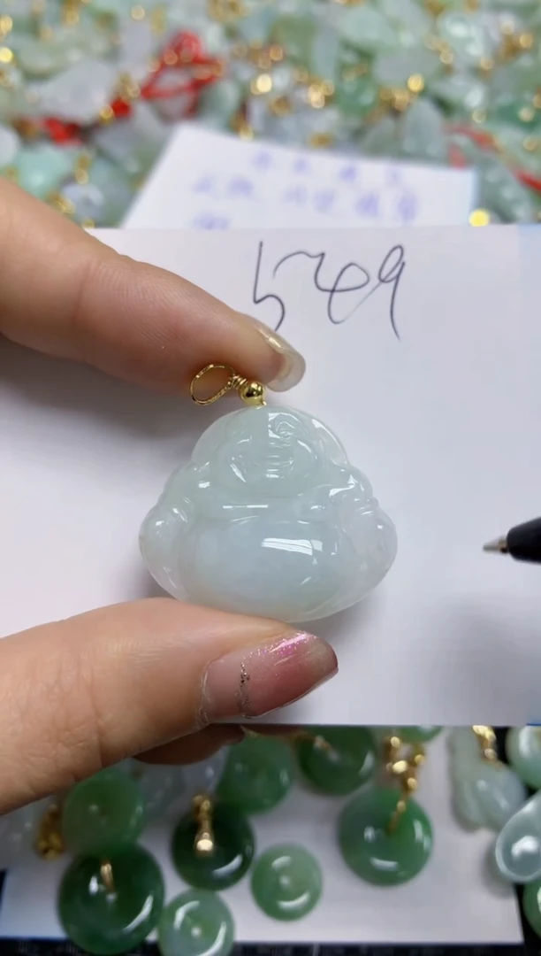 【闪购商品】翡翠颈饰合金   天然A货翡翠
