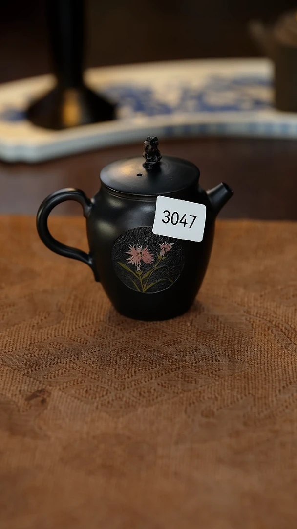 【闪购商品】雲梦茶器紫陶小壶3047