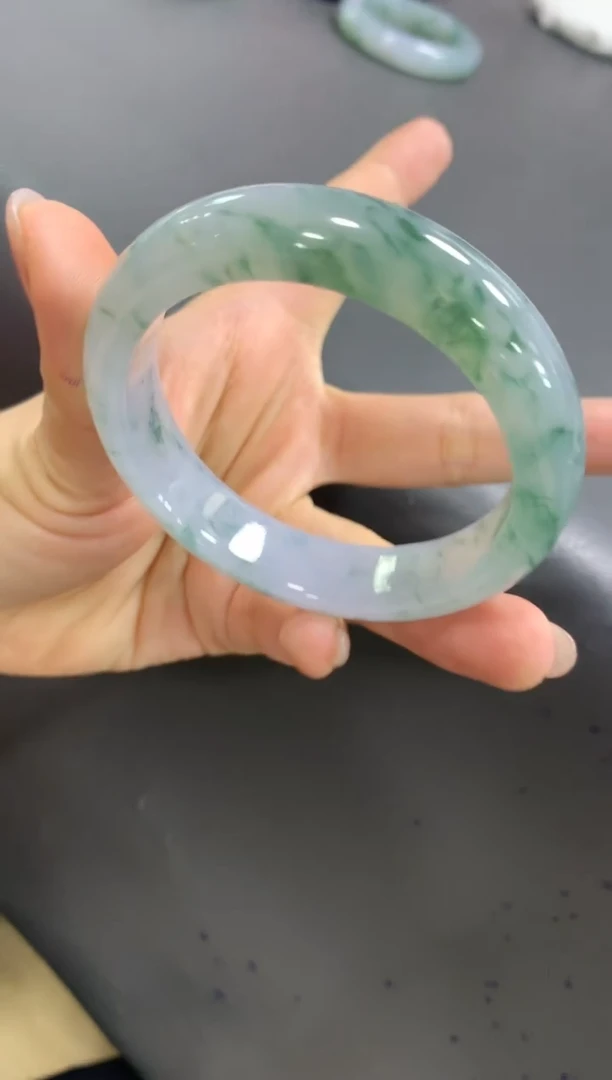 【闪购商品】定制翡翠未镶嵌毛货需精细抛光挂件+一件26888元