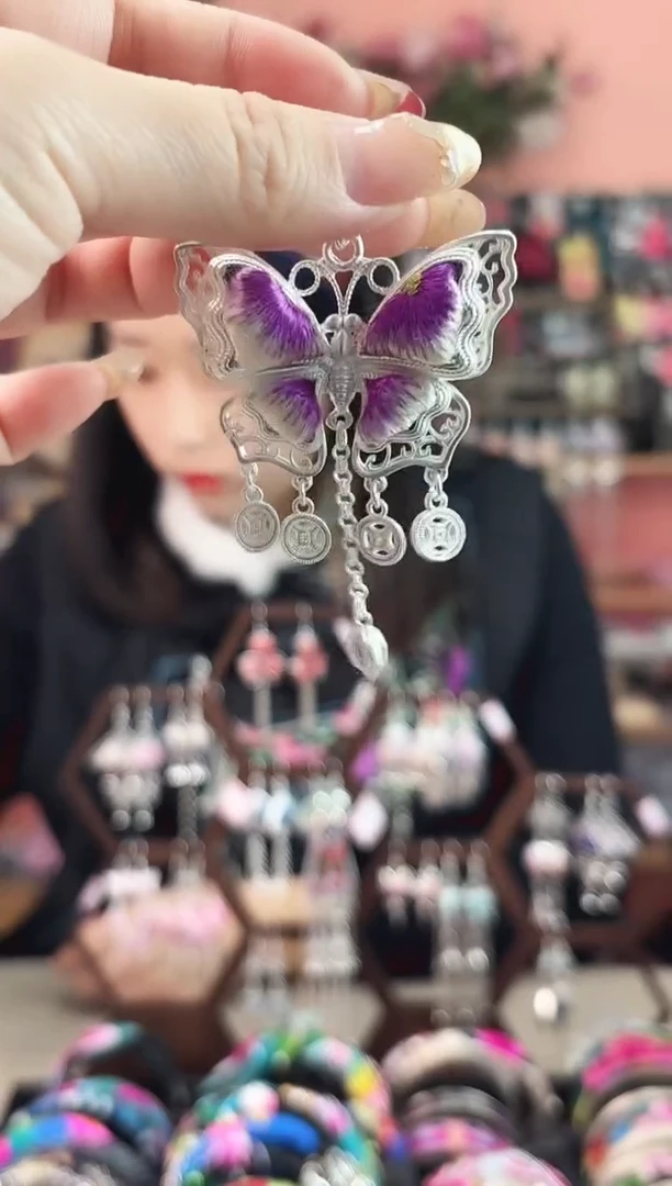 艺枝独绣手工饰品7