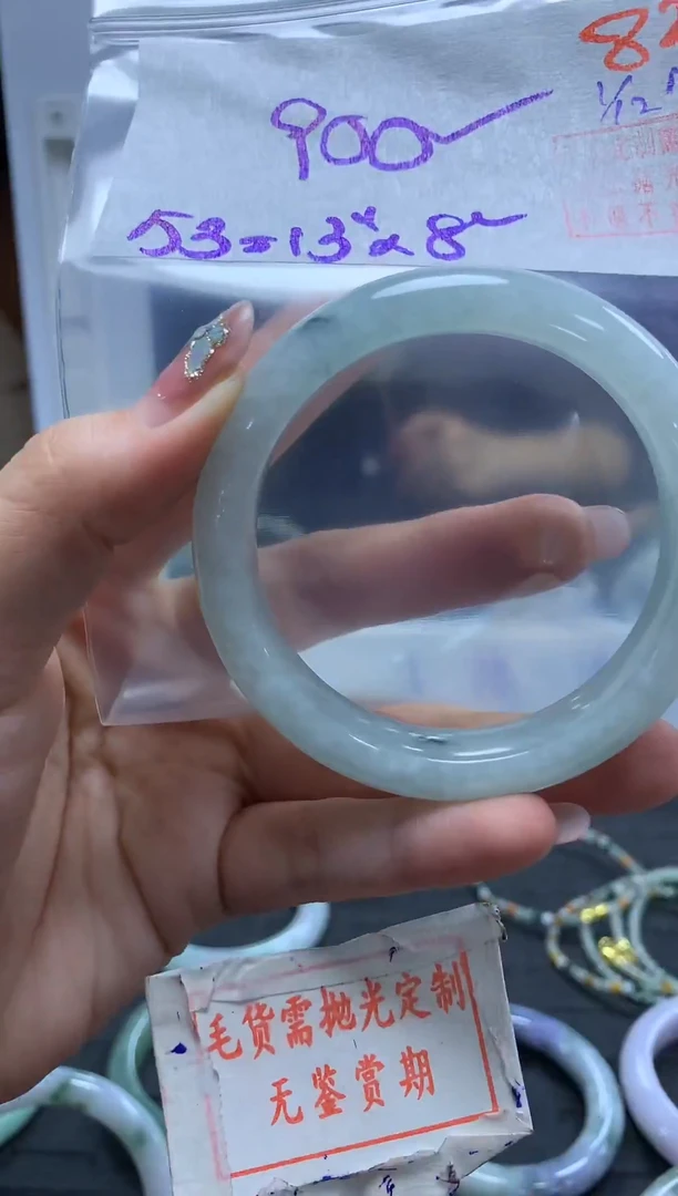 未镶嵌定制翡翠82毛货需精细抛光多样性发1件900元