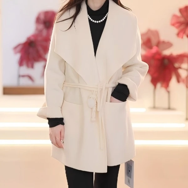 2025新常规款纯色大衣 780135