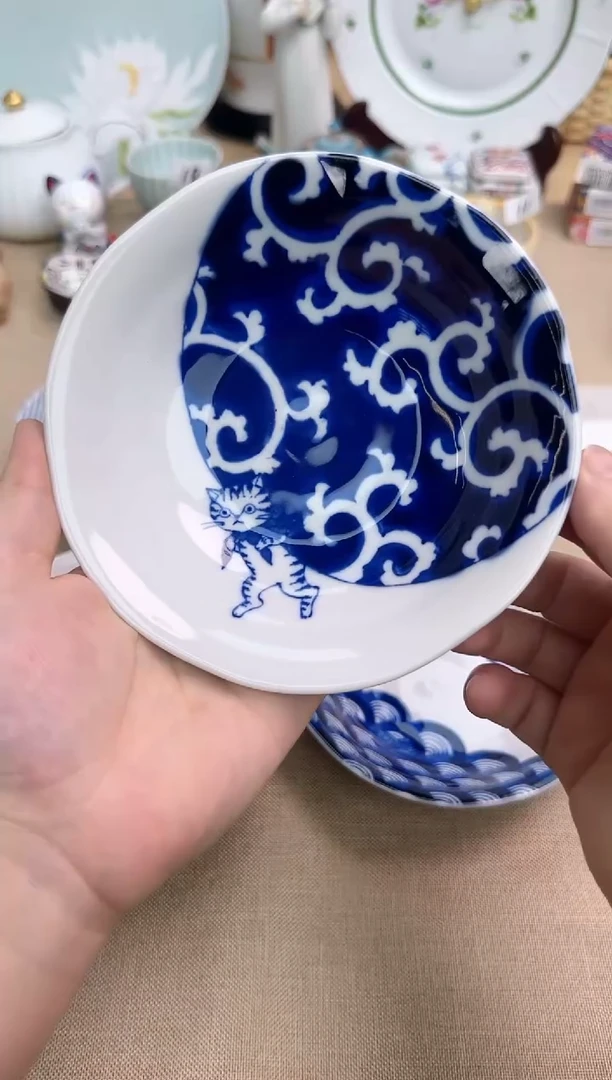 瓷片辰辰的瓷器好看到爆炸