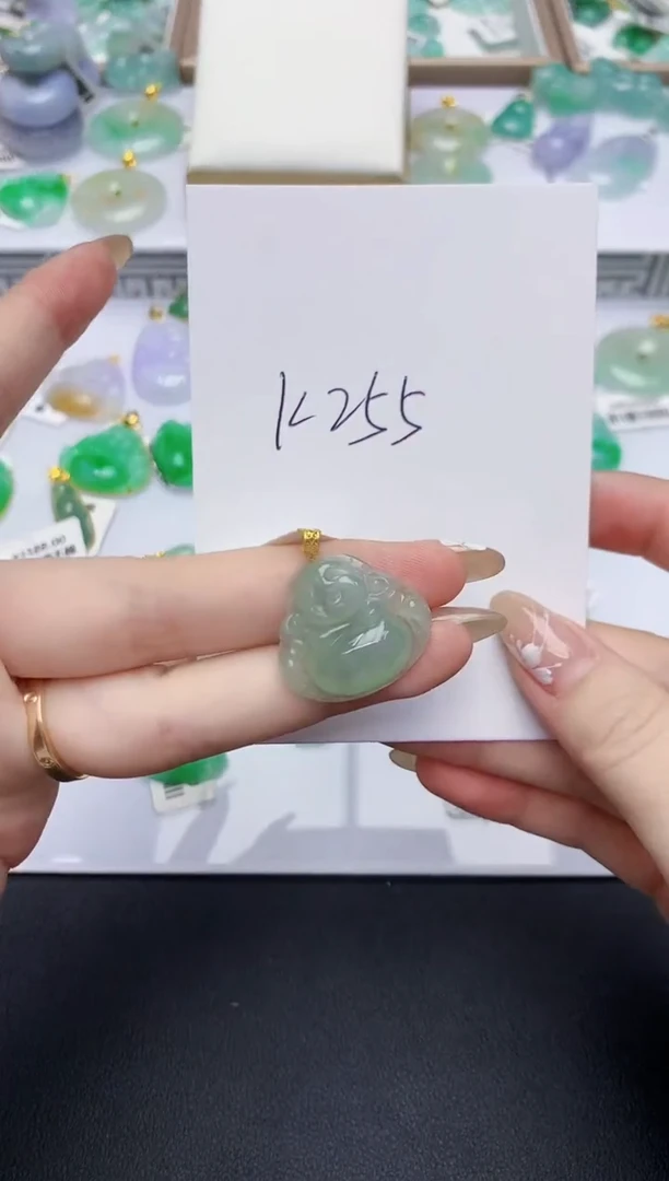 翡翠未镶嵌颈饰天然缅甸翡翠A货