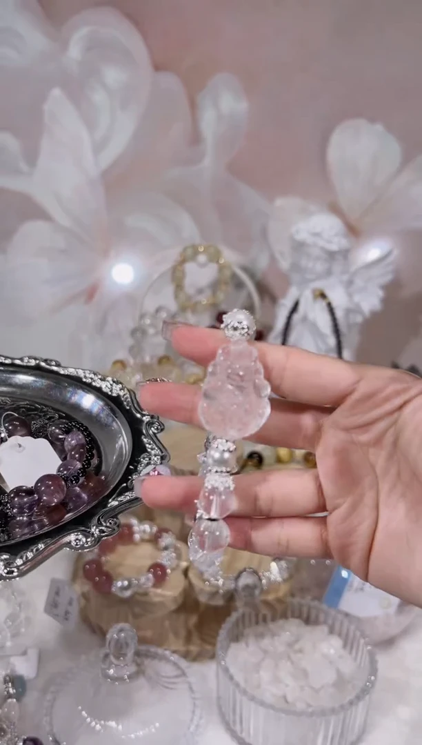 【闪购商品】水晶手链未镶嵌天然水晶默认微瑕 多样性发货发其一