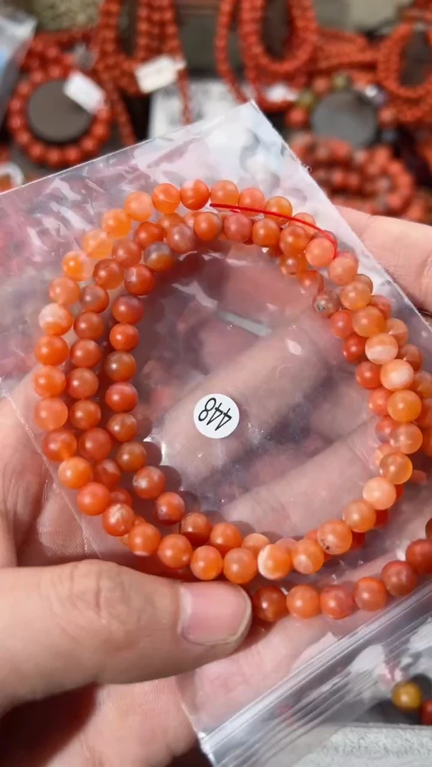 【闪购商品】南红玛瑙手串未镶嵌6