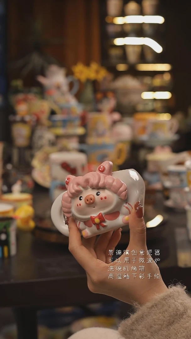 景德镇釉下彩绘设计师款式陶瓷