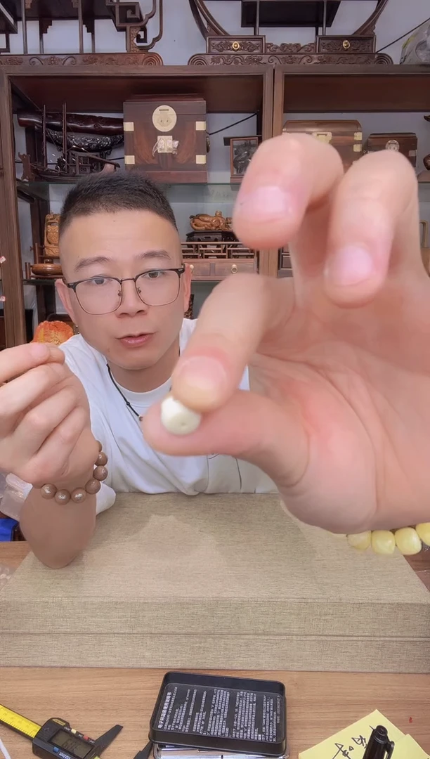 乌木类书架743老山檀嵌猛犸9*10老型单颗