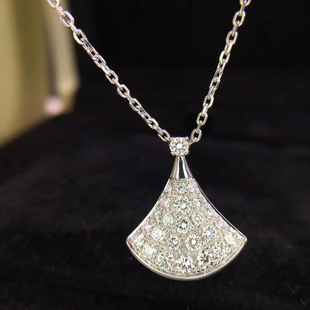 【镀K金】吊坠 裙子项链