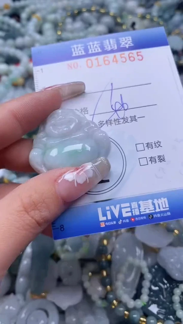 【闪购商品】翡翠颈饰未镶嵌闪购0164565多样性发其一