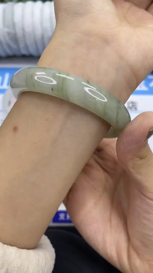 未镶嵌手镯石英质玉78-56/57