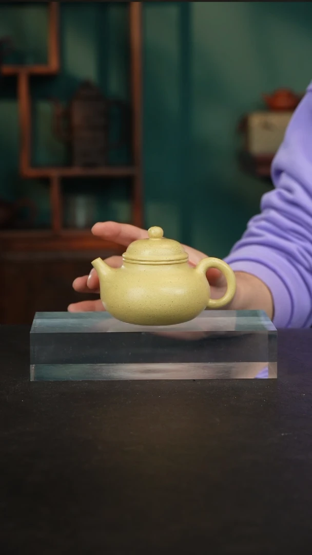 【闪购商品】紫砂茶壶12本绿容天