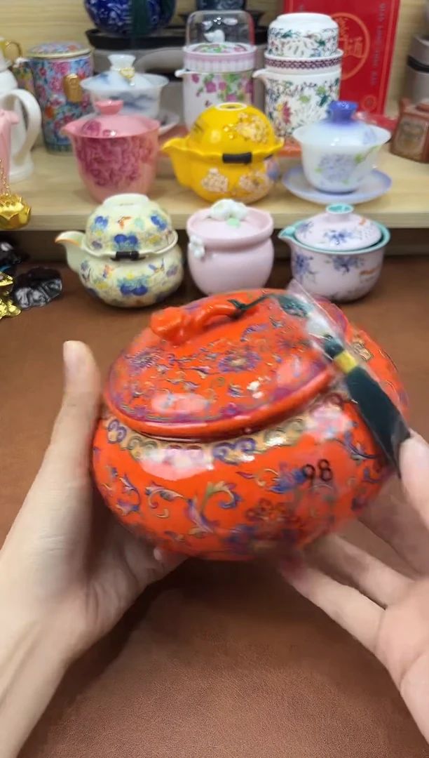 陶陶瓷茶具摆件旅行套组