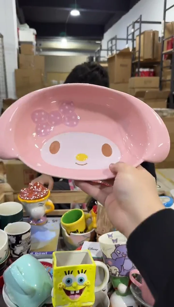 瓷片大号原盒美乐蒂长盘