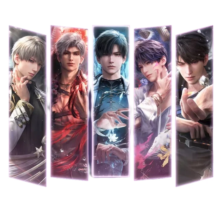 【星轨文创X恋与深空】亚克力印章水晶砖盲盒未成年禁止下单