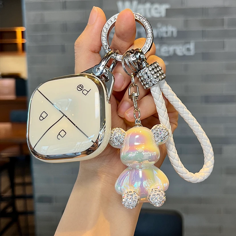 专用五菱缤果钥匙套宾果plus高级全包宝骏kiwiev悦也云朵晴空扣壳