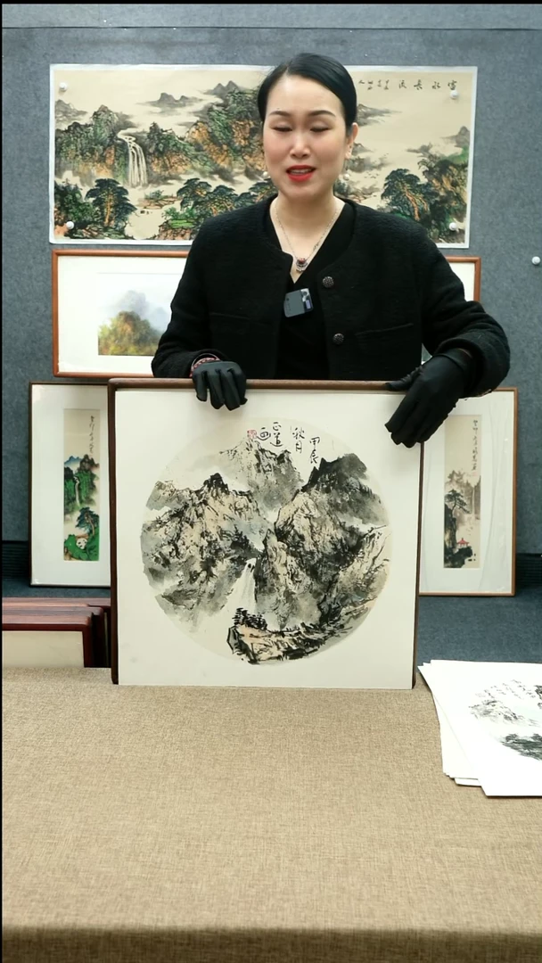 【闪购商品】国画52*52徐正道老师山水