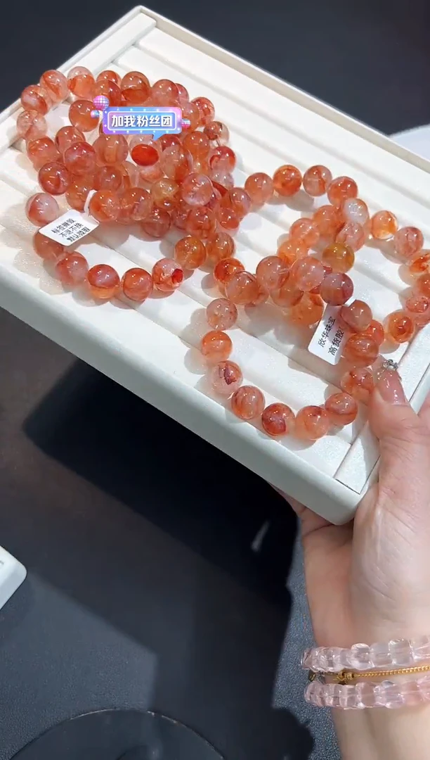 【闪购商品】水晶手串未镶嵌52U多样性发其一/1条14mm默认微瑕