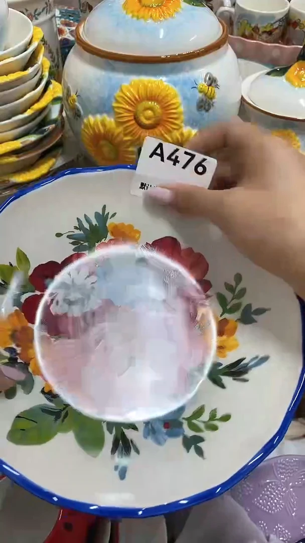 摆件雄****儿亿佳陶瓷内闪默认微瑕