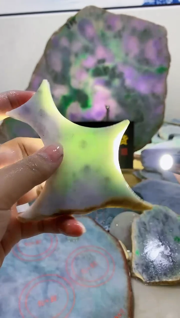 裸石翡翠0蒙0翡翠珠宝254