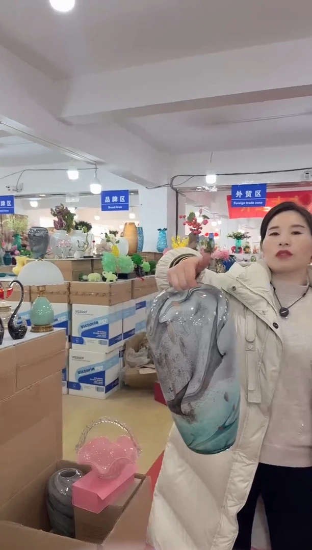 【闪购商品】无铅玻璃洛芙花器-s-早13