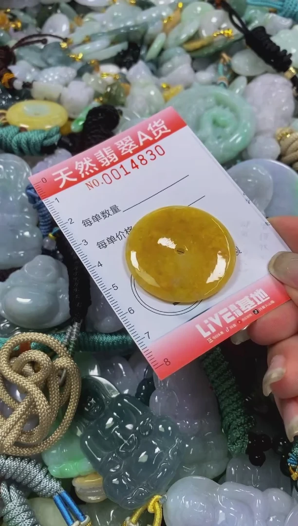 翡翠未镶嵌颈饰闪购0014830