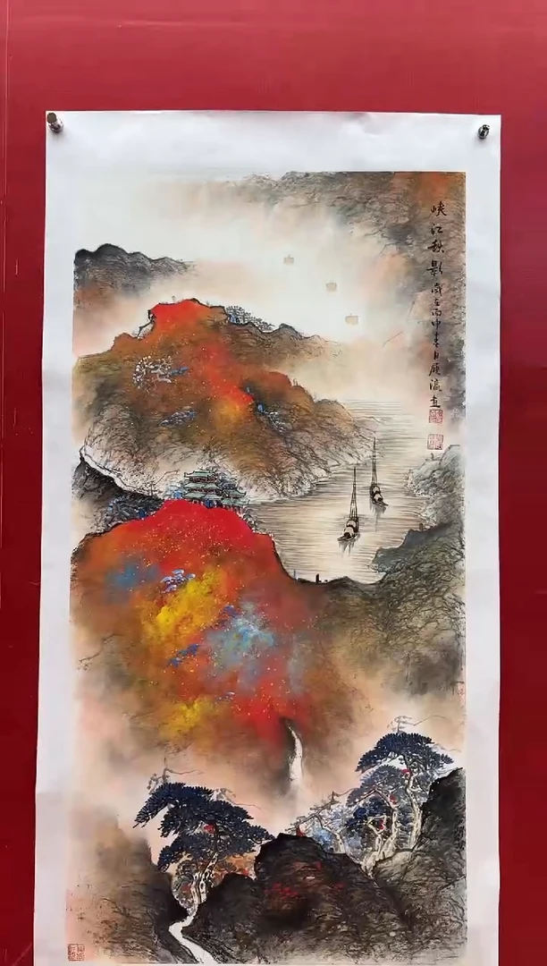 国画刘履瀛老师亲笔